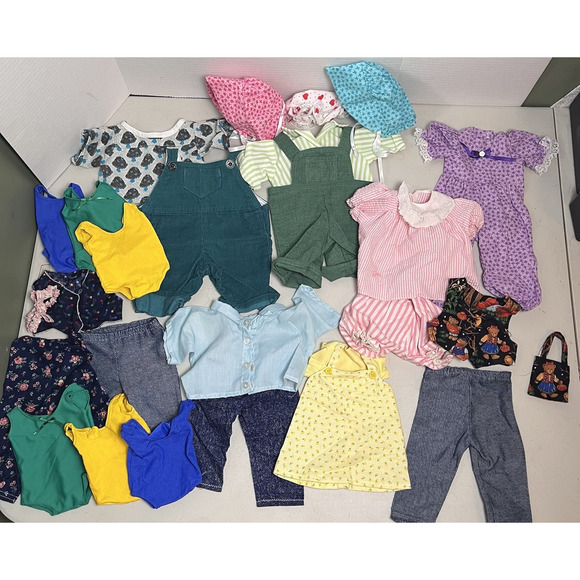 Vintage Handmade Doll Clothes Dress Swimsuits Outfits Fits 18" Doll Variety Mix - Picture 1 of 13